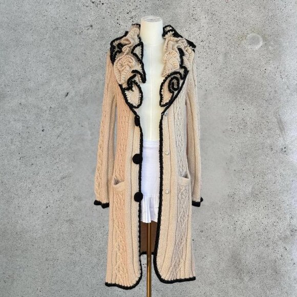 Vintage long line cardigan - Picture 6 of 7